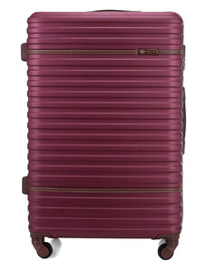 Solier Luggage Walizka podróżna twarda średnia M 24' STL957 bordowa