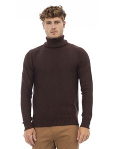 Swetry marki Alpha Studio model AU7023G kolor Brązowy. Odzież męska. Sezon:
