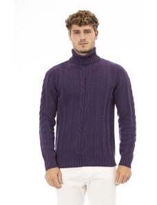 Swetry marki Alpha Studio model AU5440G kolor Fioletowy. Odzież męska. Sezon: