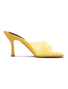 Sandały marki Fashion Attitude model FAME23_SS3Y0614 kolor Zółty. Obuwie damski. Sezon: Wiosna/Lato