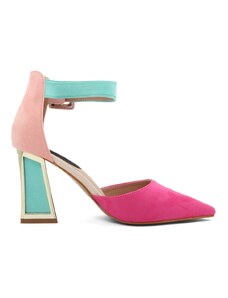Sandały marki Fashion Attitude model FAG_OY40018 kolor Różowy. Obuwie damski. Sezon: Wiosna/Lato