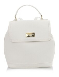 Oryginalny plecak marki Baldinini Trend model L12ZAO1_SIENA kolor Biały. Torebki damski. Sezon: Wiosna/Lato