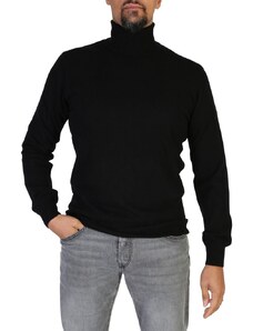 Swetry marki 100% Cashmere model UA-FF12 kolor Czarny. Odzież męska. Sezon: Jesień/Zima