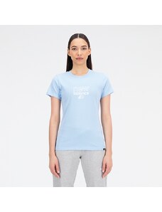 Koszulka damska New Balance WT33507BLZ – niebieska
