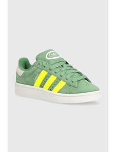 adidas Originals sneakersy zamszowe Campus 00s kolor zielony IF3967