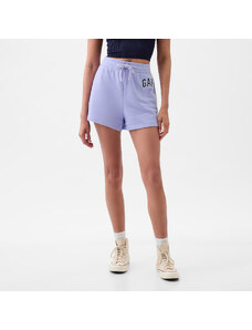Szorty damskie GAP Logo Shorts Fresh Lavender