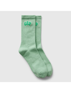 Męskie skarpety GAP Logo Crew Socks Meadow Green 743