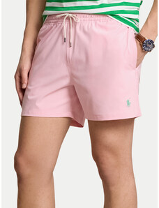 Polo Ralph Lauren Szorty kąpielowe 710910260015 Różowy Slim Fit