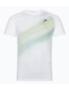Koszulka tenisowa męska HEAD Performance white/print perf