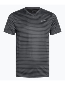 Koszulka tenisowa męska Nike Court Dri-Fit Top Novelty anthracite/white