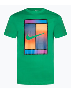 Koszulka tenisowa męska Nike Court Dri-Fit Heritage stadium green