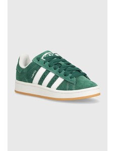 adidas Originals sneakersy zamszowe Campus 00s J kolor zielony IH7492