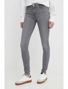 Tommy Hilfiger jeansy damskie kolor szary WW0WW41302