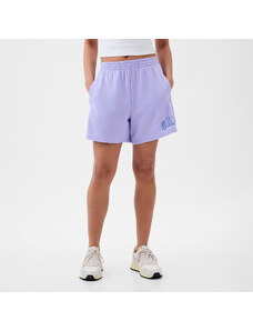 Szorty damskie GAP Logo Shorts Fresh Lavender