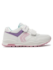 Sneakersy Geox J Pavel Girl J458CA 0BC14 C0406 D White/Pink