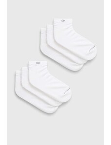 Calvin Klein skarpetki 6-pack męskie kolor biały 701222232