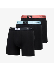 Bokserki Calvin Klein Cotton Stretch Boxer Brief 3-Pack Black