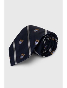 Polo Ralph Lauren krawat jedwabny kolor granatowy 712926092