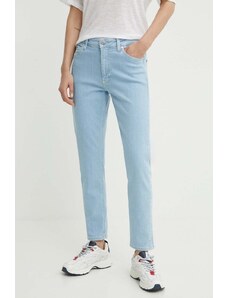 Calvin Klein jeansy damskie kolor niebieski K20K206578