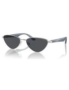 Okulary przeciwsłoneczne Emporio Armani 0EA2153 301587 Shiny Silver