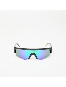 Męskie okulary przeciwsłoneczne AKILA Halo x Charli Cohen Green Tortoise