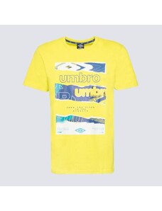 Umbro T-Shirt Caprese Męskie Ubrania Koszulki UL124TSM07001 Żółty