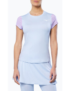 Koszulka tenisowa damska Mizuno Charge Printed Tee halogen blue