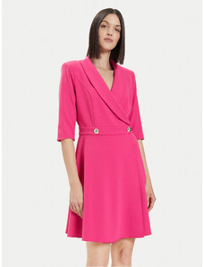 Rinascimento Sukienka koktajlowa CFC0118280003 Różowy Regular Fit