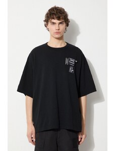 Undercover t-shirt bawełniany Tee męski kolor czarny z aplikacją UC1D4807.4