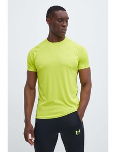 Fila t-shirt do biegania Rozzano kolor żółty gładki FAM0630