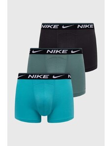 Nike bokserki 3-pack męskie kolor zielony