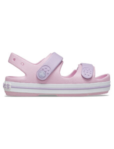 Crocs Sandały Crocband Cruiser Sandal Kids 209423 Różowy