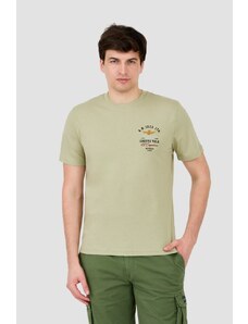 AERONAUTICA MILITARE Zielony t-shirt Short Sleeve, Wybierz rozmiar XXL