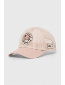 Puma czapka z daszkiem kolor różowy wzorzysta 025222