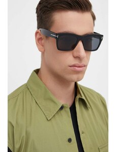 Tom Ford okulary przeciwsłoneczne męskie kolor czarny FT1062_5601A