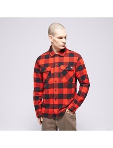 Dickies Koszula New Sacramento Shirt Męskie Odzież Koszule DK0A4XDZRDX1 Czerwony