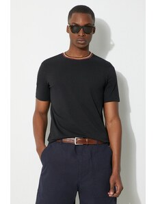 Paul Smith t-shirt bawełniany męski kolor czarny gładki M1R-697PS-H00084