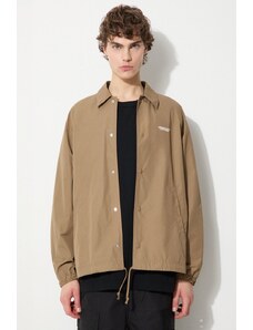 Undercover kurtka Jacket męska kolor beżowy przejściowa oversize UB0D4201