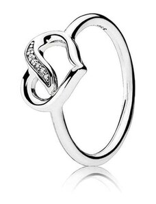 Pandora Srebrny pierścionek z cyrkoniami