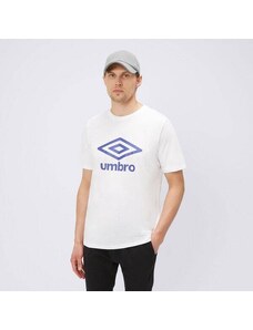Umbro T-Shirt Ss Large Logo Męskie Ubrania Koszulki 66413U-13V Biały