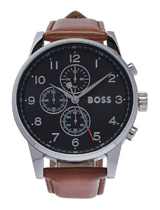 Boss Zegarek Navigator 1513812 Brązowy