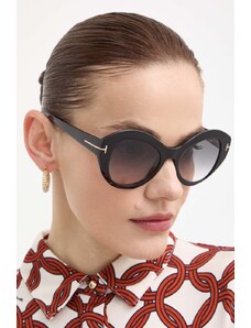 Tom Ford okulary przeciwsłoneczne damskie kolor czarny FT1084_5201B