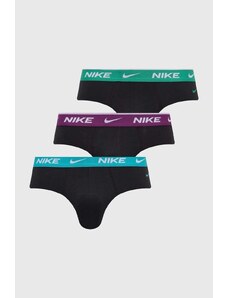 Nike slipy 3-pack męskie kolor czarny