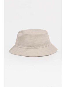New Era kapelusz bawełniany kolor beżowy bawełniany