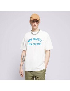 New Balance T-Shirt Sgh Athletic Dept Tee Męskie Odzież Koszulki MT41514SST Biały