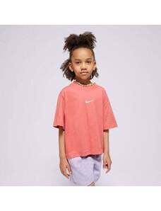 Nike T-Shirt Sportswear Girl Dziecięce Odzież T-shirty DH5750-655 Koralowy