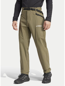 adidas Spodnie outdoor Terrex Xperior IK3533 Khaki Regular Fit