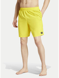 adidas Szorty kąpielowe Solid CLX IR6218 Żółty Regular Fit