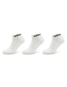 adidas Skarpety Niskie Unisex Linear Ankle Socks Cushioned Socks 3 Pairs HT3457 Biały
