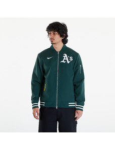 Męska bomberka Nike Men's AC Bomber Jacket Oakland Athletics Pro Green/ Pro Green/ White